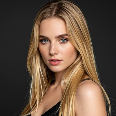Blonde Woman Portrait