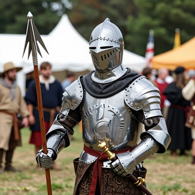 Knight in Full Plate Armor