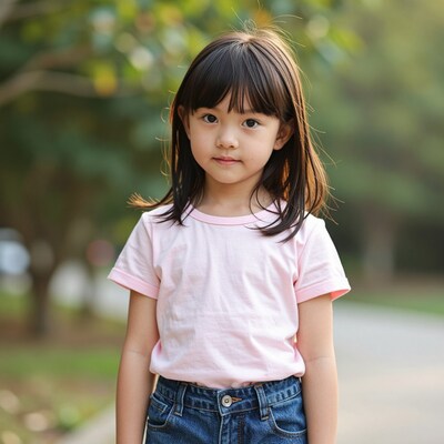 Young Asian Girl Portrait