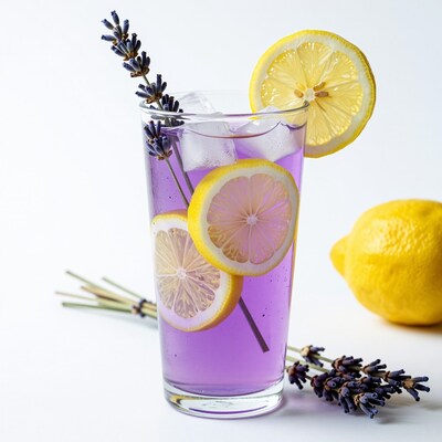 Lavender Lemonade Drink