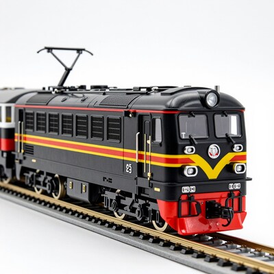 Model Electric Train Locomotive
