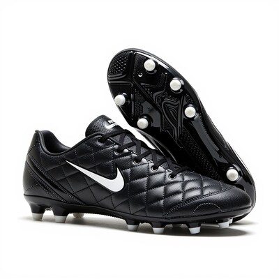 Black Nike Soccer Cleats
