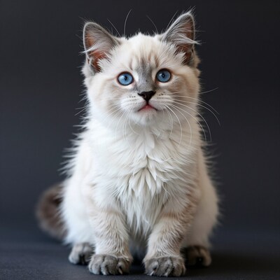 Cute Ragdoll Kitten