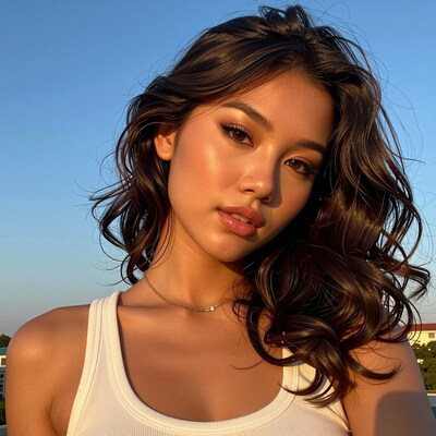 Young Asian Woman Portrait