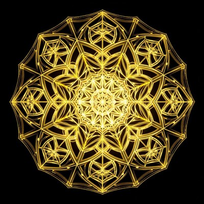 Golden Mandala
