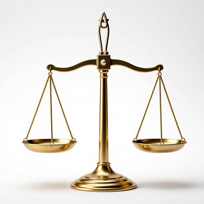 Golden Scales of Justice