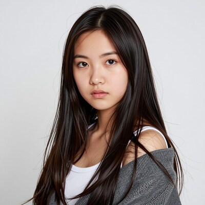 Young East Asian Woman Portrait