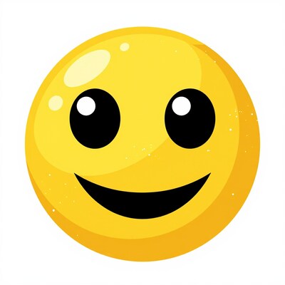 Smiling Yellow Emoji