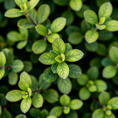 Green Leafy Plant Closeup