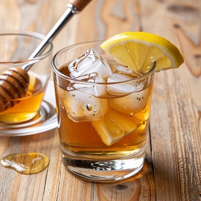 Iced Lemon Honey Drink