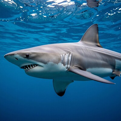 Great White Shark Underwater