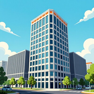 Modern City Office Building