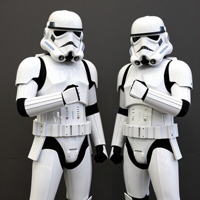 Two Stormtroopers Posing