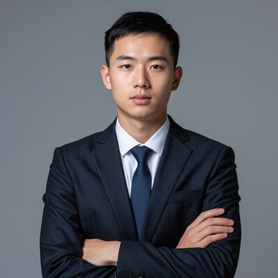 Young Asian businessman portrait