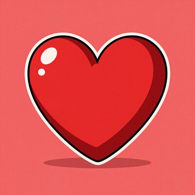 Red Heart Icon