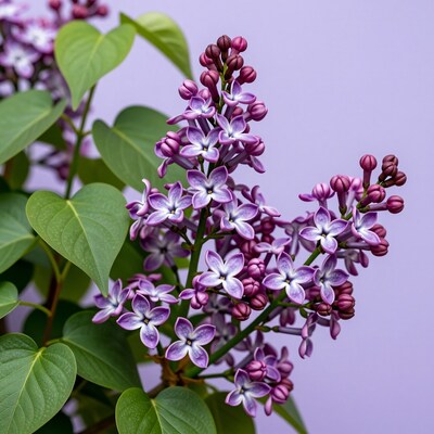 Purple Lilac Flowers