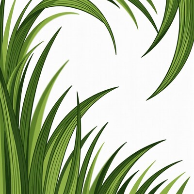 Green Grass Blades