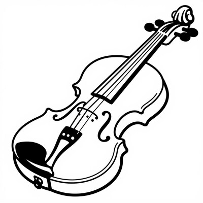 Violin illustration