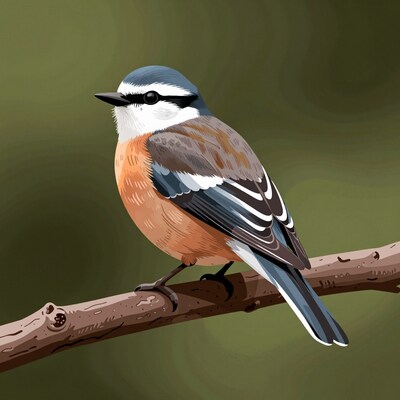 European Stonechat Bird