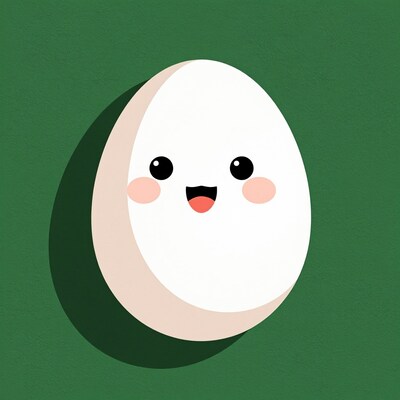 Cute Cartoon Egg
