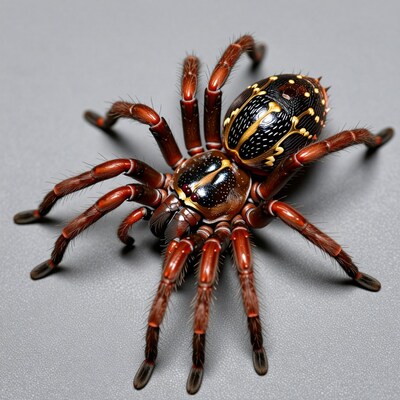 Ornate Tarantula Closeup