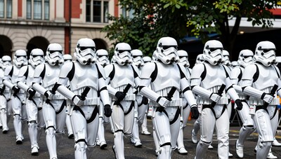 Stormtroopers Marching Parade
