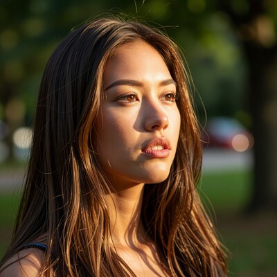 Young Asian Woman Portrait