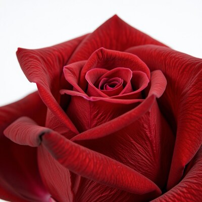 Red Rose Closeup
