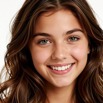 Smiling young woman portrait