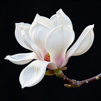 White Magnolia Flower