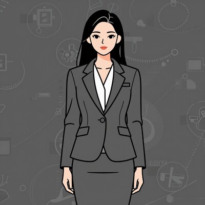 Businesswoman in suit