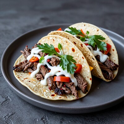 Beef Tacos with Cilantro