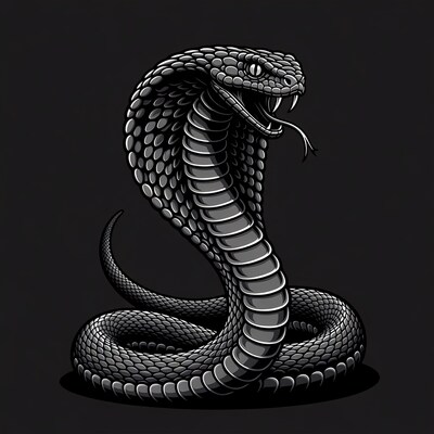 Cobra Snake Illustration
