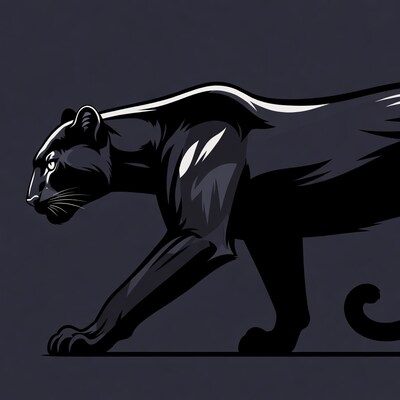 Black Panther Stalking