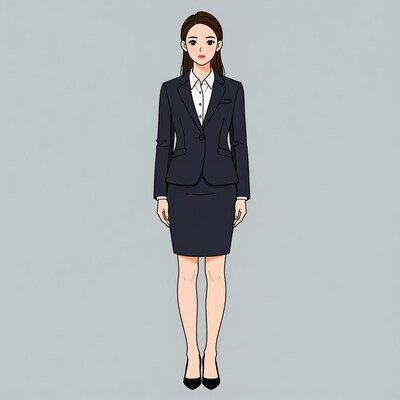 Businesswoman in suit