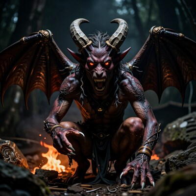 Demonic Horned Beast