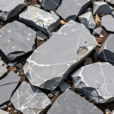 Gray Slate Stones