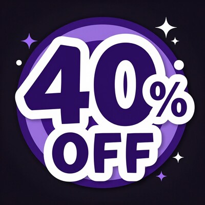 40% Off Sale