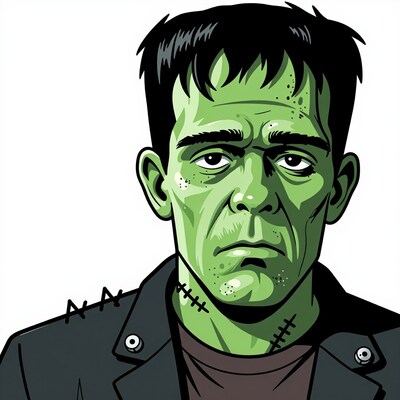 Frankenstein Monster Portrait