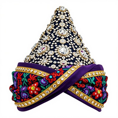 Ornate Indian Pagdi Turban