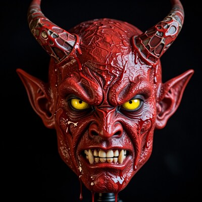 Red Devil Mask