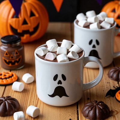 Halloween Ghost Hot Chocolate