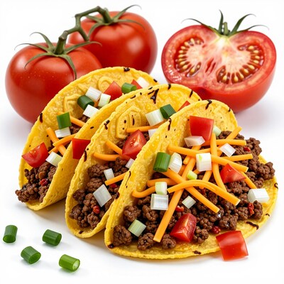 Beef Tacos with Tomatoes