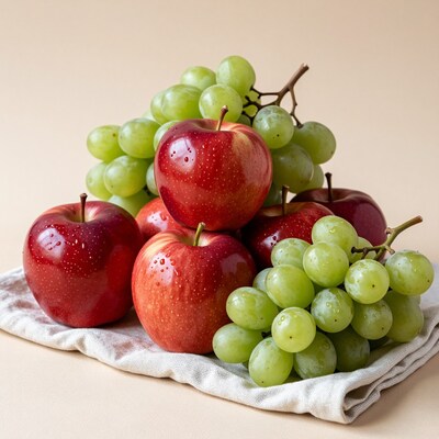 Red Apples and Green Grapes
