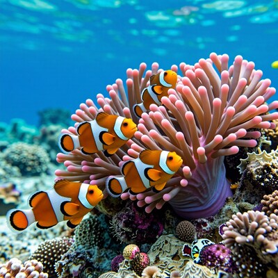 Clownfish in Sea Anemone