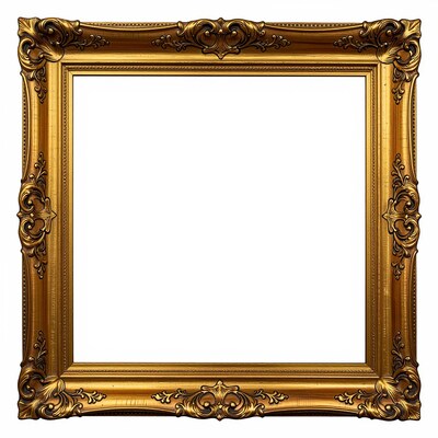 Ornate Gold Picture Frame