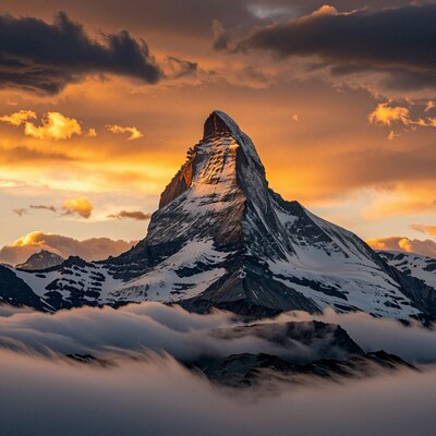 Matterhorn at Sunset
