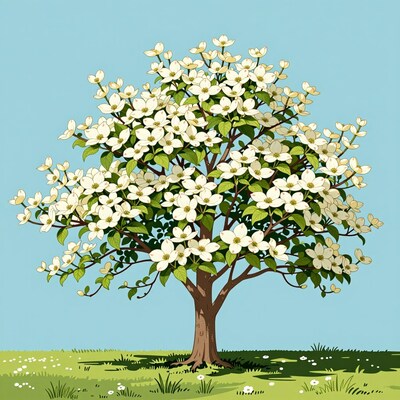 Flowering Dogwood Tree