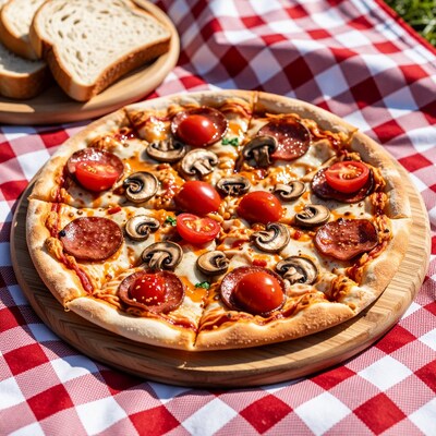 Pepperoni Mushroom Pizza Picnic