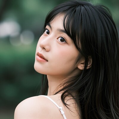 Young Asian Woman Portrait